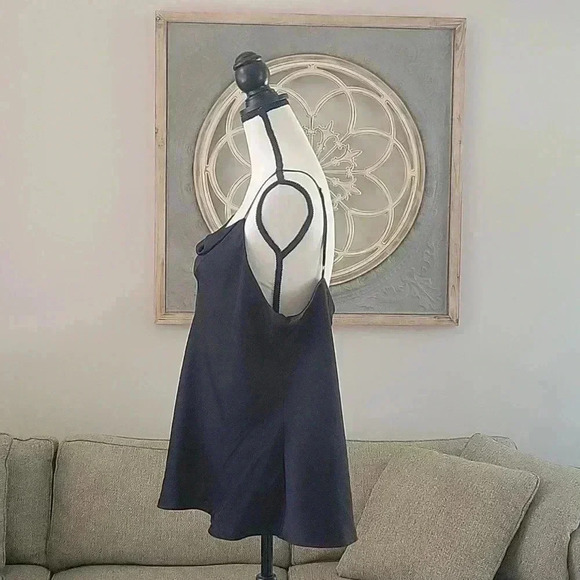 Loft Camisole Top Black Size X-Large Adjustable Spaghetti Straps Lightweight‎ - Picture 5 of 7